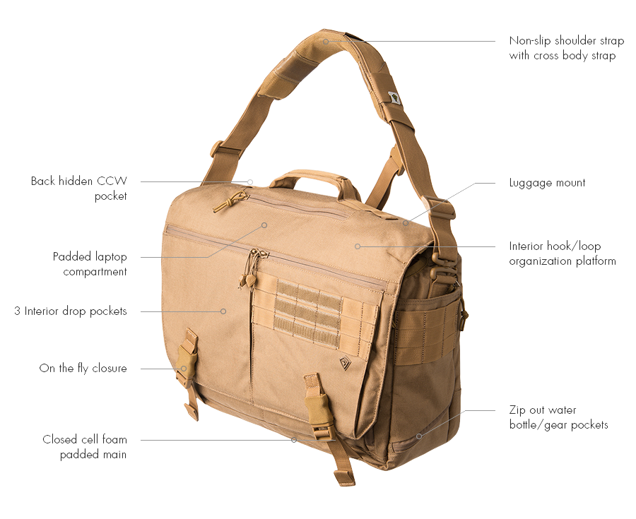 First Tactical Ascend Messenger Bag 25L bangkoktactical